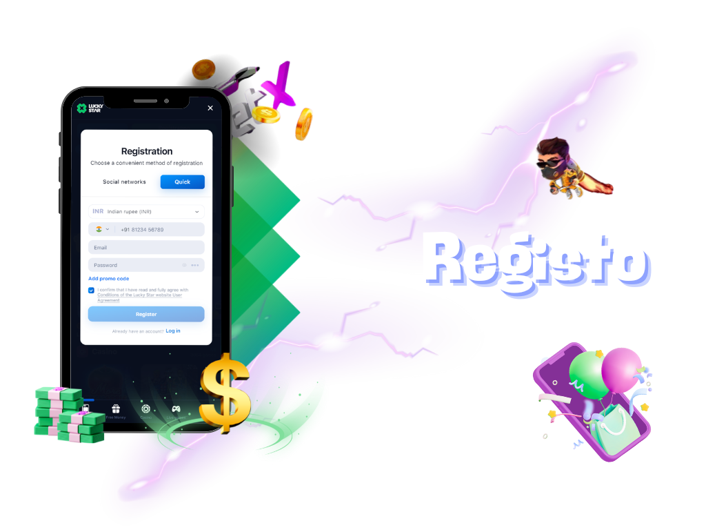 Sign up on LuckyStar — start playing and winning today!