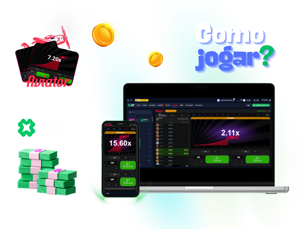 Comece a jogar Aviator na LuckyStar — cadastre-se e mergulhe no jogo agora mesmo!